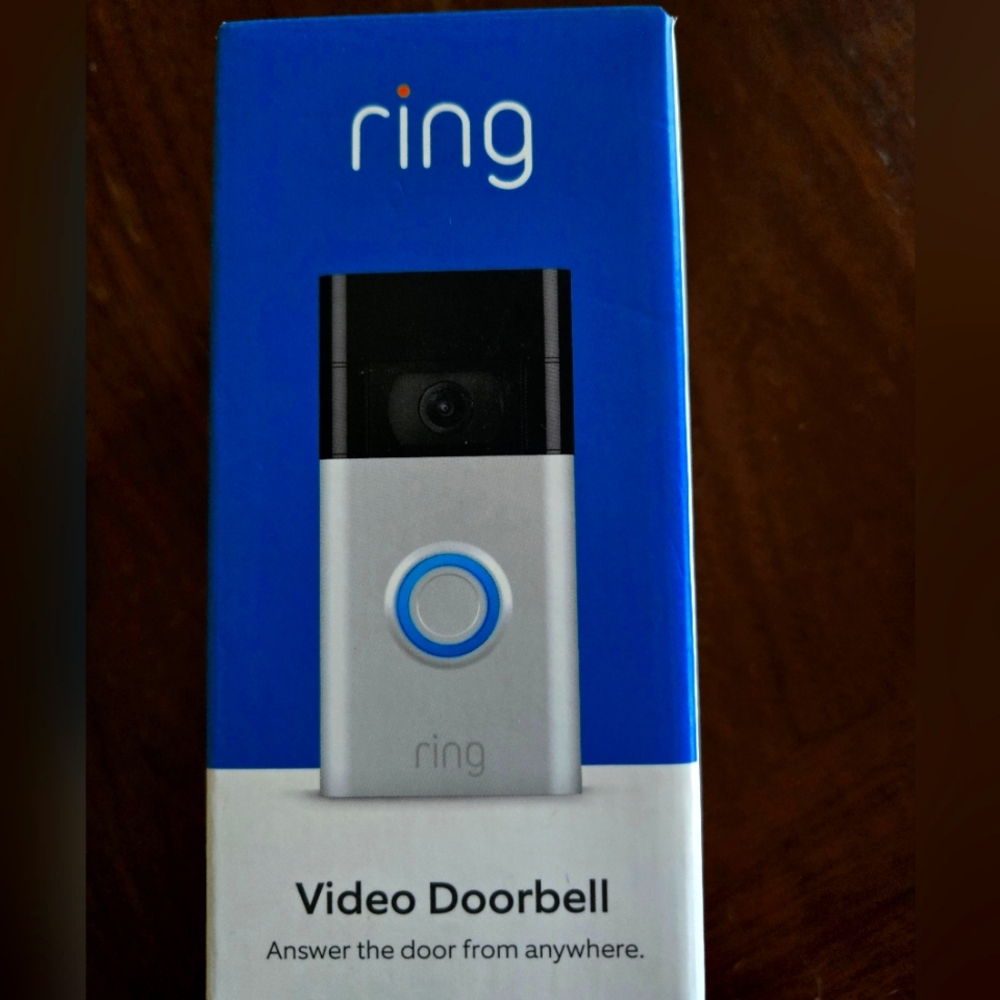 Ring video doorbell